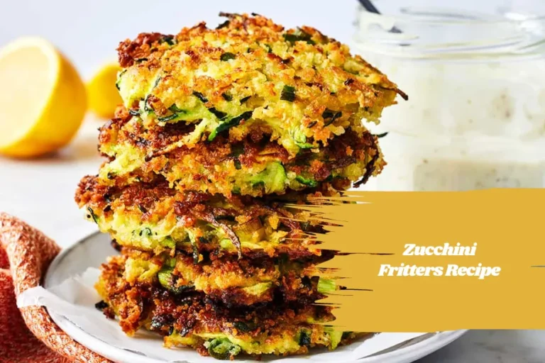 Zucchini Fritters Recipe